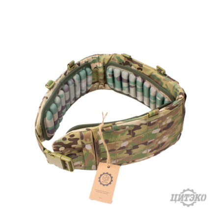 Боевой тактический пояс (узкий) без лямок